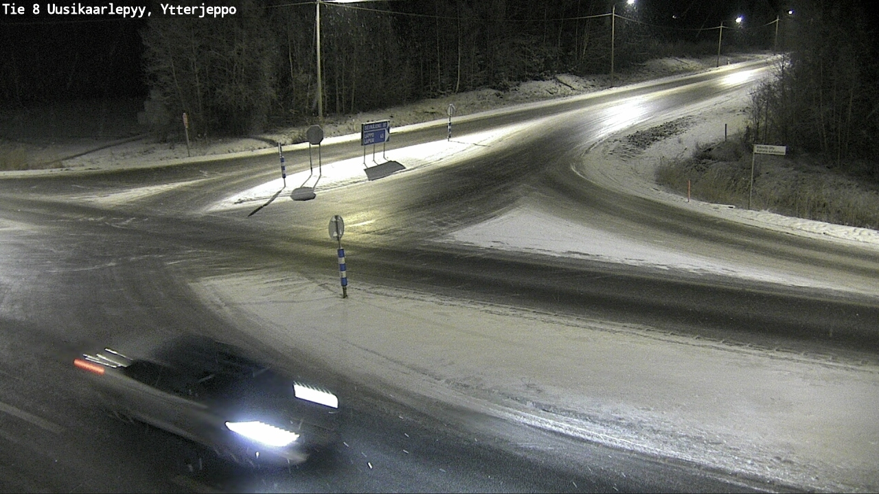 Kelikamerat Kuva Tie 8 Uusikaarlepyy, Ytterjeppo, Uusikaarlepyy, Pohjanmaa