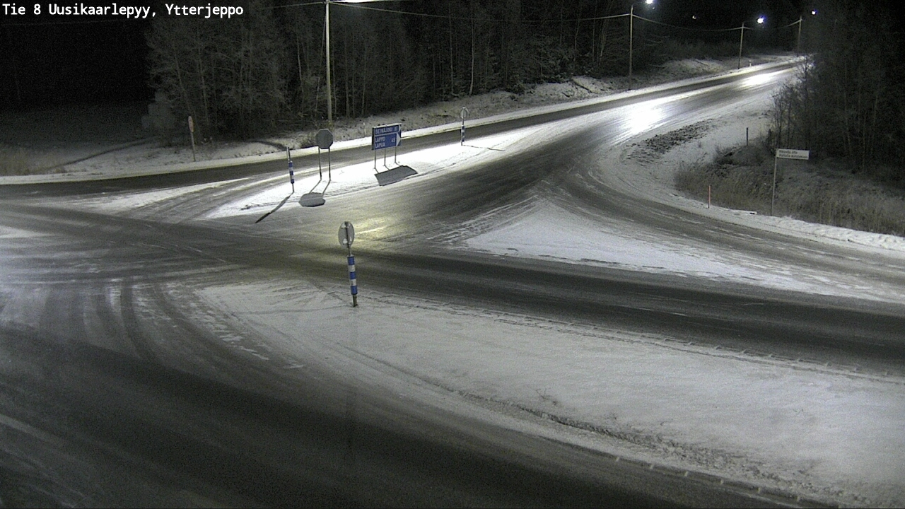 Kelikamerat Kuva Tie 8 Uusikaarlepyy, Ytterjeppo, Uusikaarlepyy, Pohjanmaa