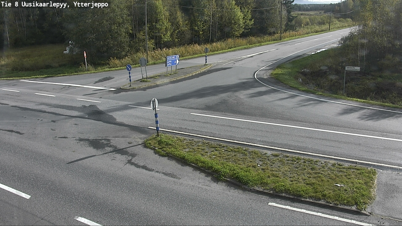 Kelikamerat Kuva Tie 8 Uusikaarlepyy, Ytterjeppo, Uusikaarlepyy, Pohjanmaa
