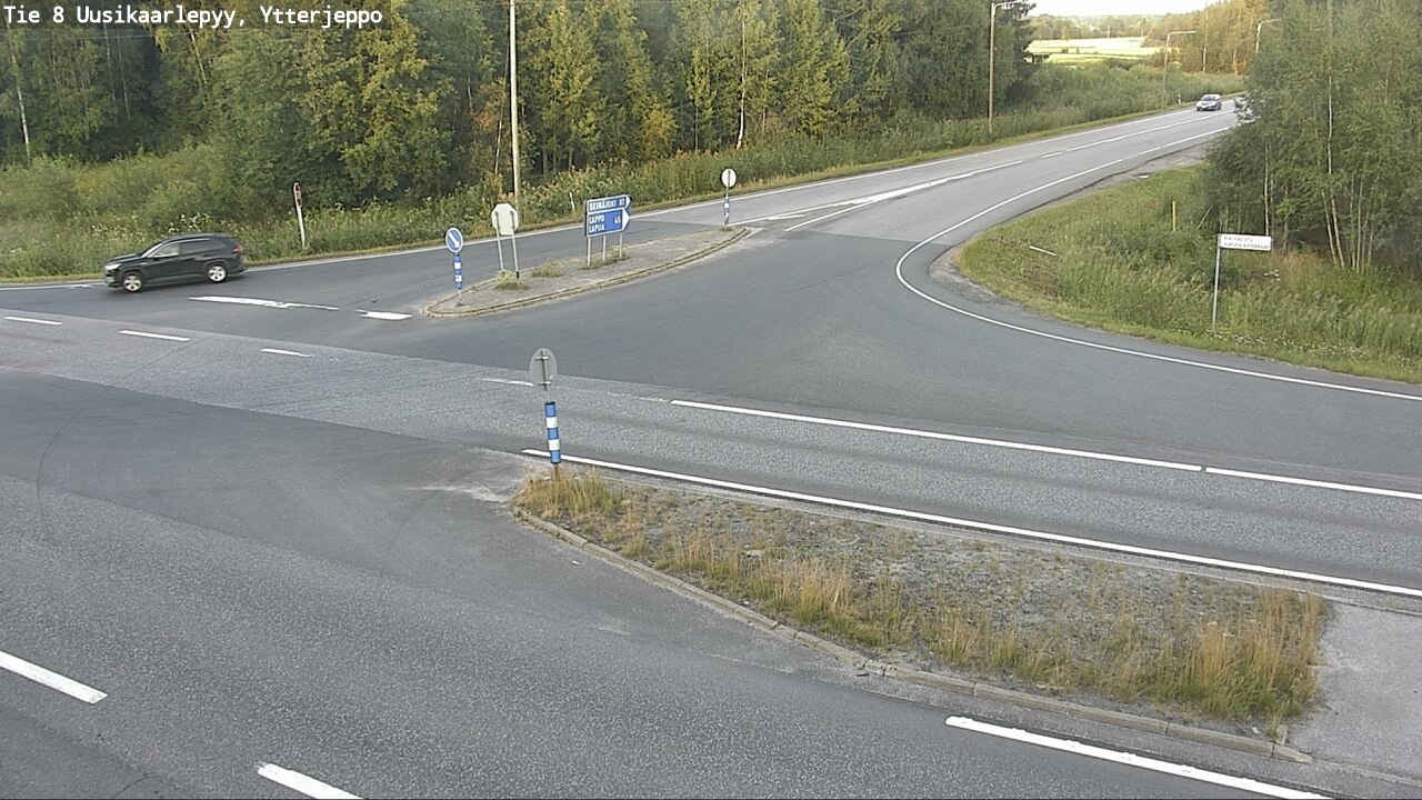 Weather Camera Image Road 8 Uusikaarlepyy, Ytterjeppo, Uusikaarlepyy, Pohjanmaa