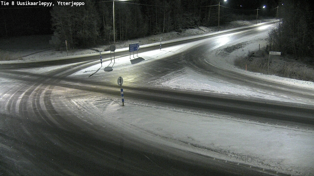 Kelikamerat Kuva Tie 8 Uusikaarlepyy, Ytterjeppo, Uusikaarlepyy, Pohjanmaa