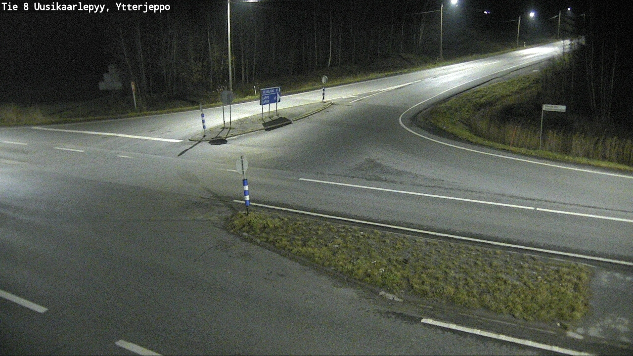 Kelikamerat Kuva Tie 8 Uusikaarlepyy, Ytterjeppo, Uusikaarlepyy, Pohjanmaa