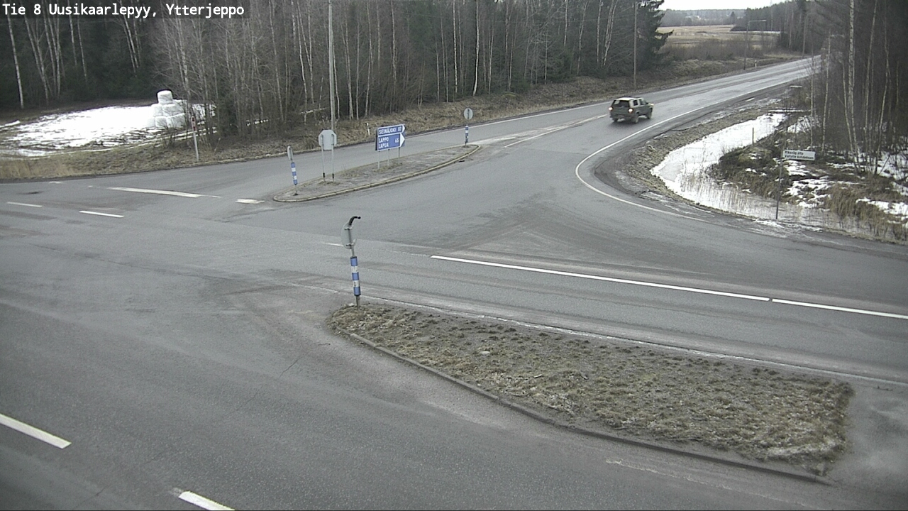 Kelikamerat Kuva Tie 8 Uusikaarlepyy, Ytterjeppo, Uusikaarlepyy, Pohjanmaa