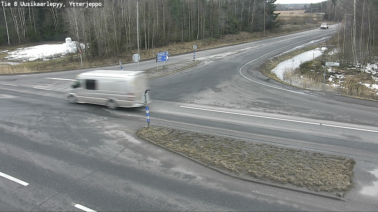 Kelikamerat Kuva Tie 8 Uusikaarlepyy, Ytterjeppo, Uusikaarlepyy, Pohjanmaa