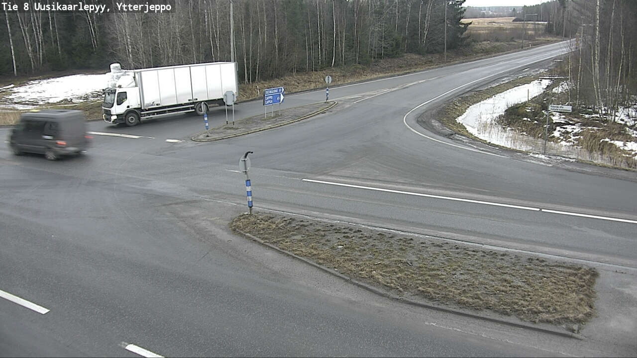 Kelikamerat Kuva Tie 8 Uusikaarlepyy, Ytterjeppo, Uusikaarlepyy, Pohjanmaa