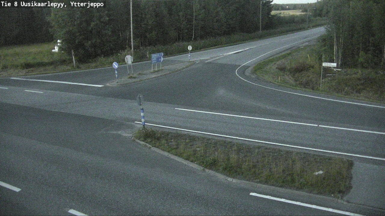 Kelikamerat Kuva Tie 8 Uusikaarlepyy, Ytterjeppo, Uusikaarlepyy, Pohjanmaa