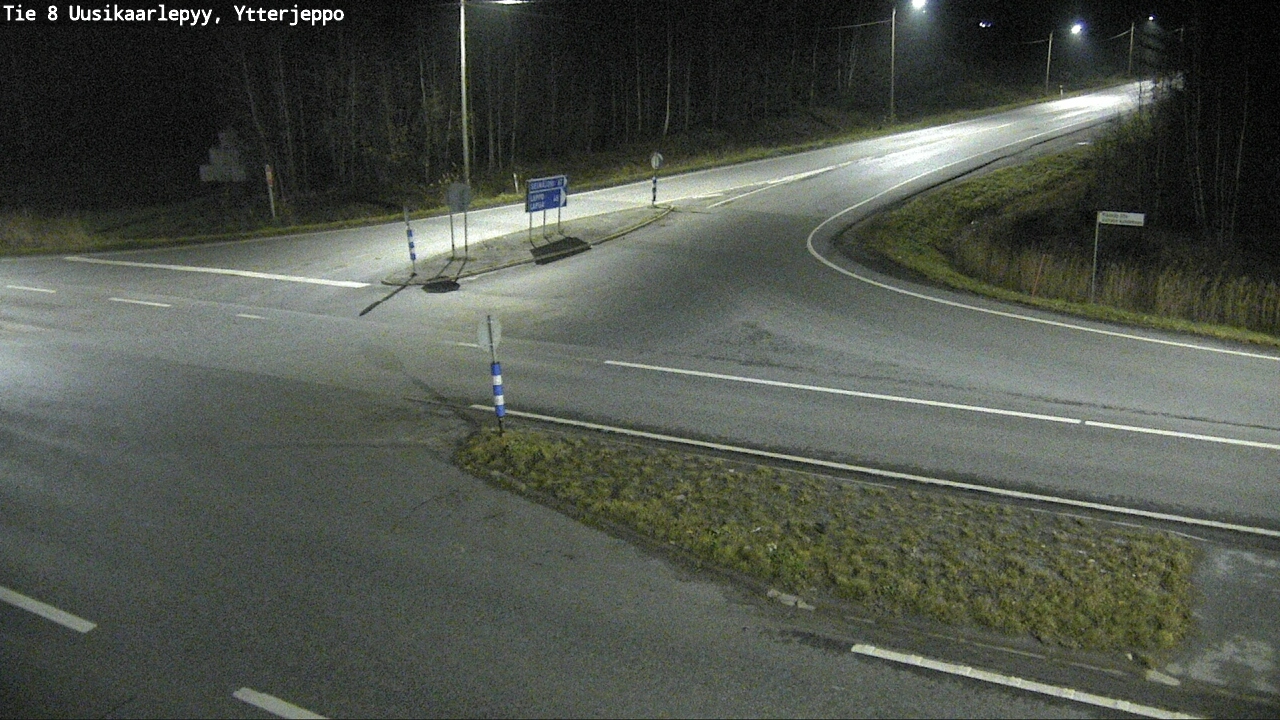 Kelikamerat Kuva Tie 8 Uusikaarlepyy, Ytterjeppo, Uusikaarlepyy, Pohjanmaa