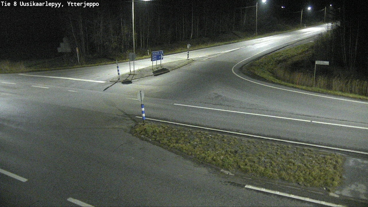 Kelikamerat Kuva Tie 8 Uusikaarlepyy, Ytterjeppo, Uusikaarlepyy, Pohjanmaa