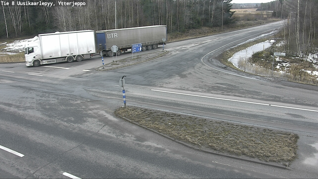 Kelikamerat Kuva Tie 8 Uusikaarlepyy, Ytterjeppo, Uusikaarlepyy, Pohjanmaa