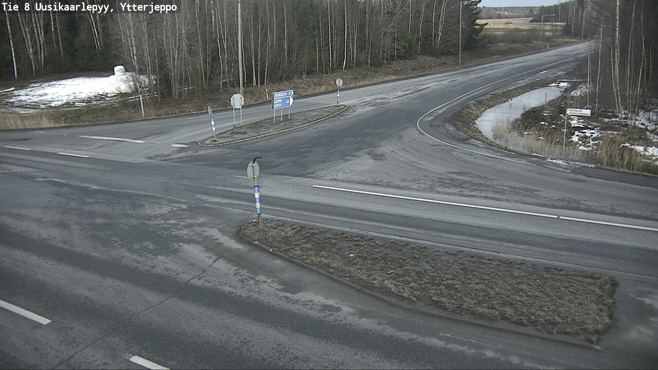 Kelikamerat Kuva Tie 8 Uusikaarlepyy, Ytterjeppo, Uusikaarlepyy, Pohjanmaa