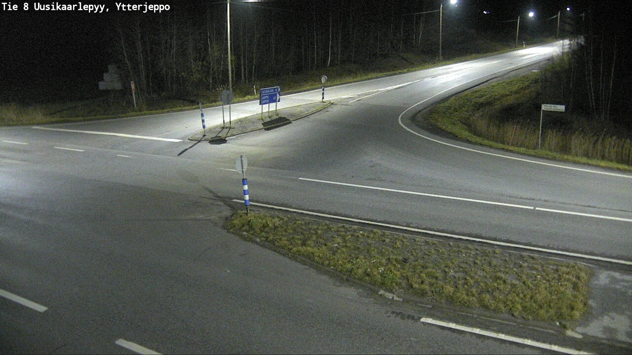 Kelikamerat Kuva Tie 8 Uusikaarlepyy, Ytterjeppo, Uusikaarlepyy, Pohjanmaa