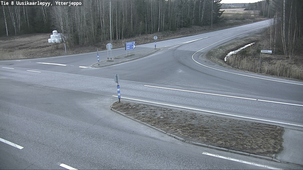 Kelikamerat Kuva Tie 8 Uusikaarlepyy, Ytterjeppo, Uusikaarlepyy, Pohjanmaa