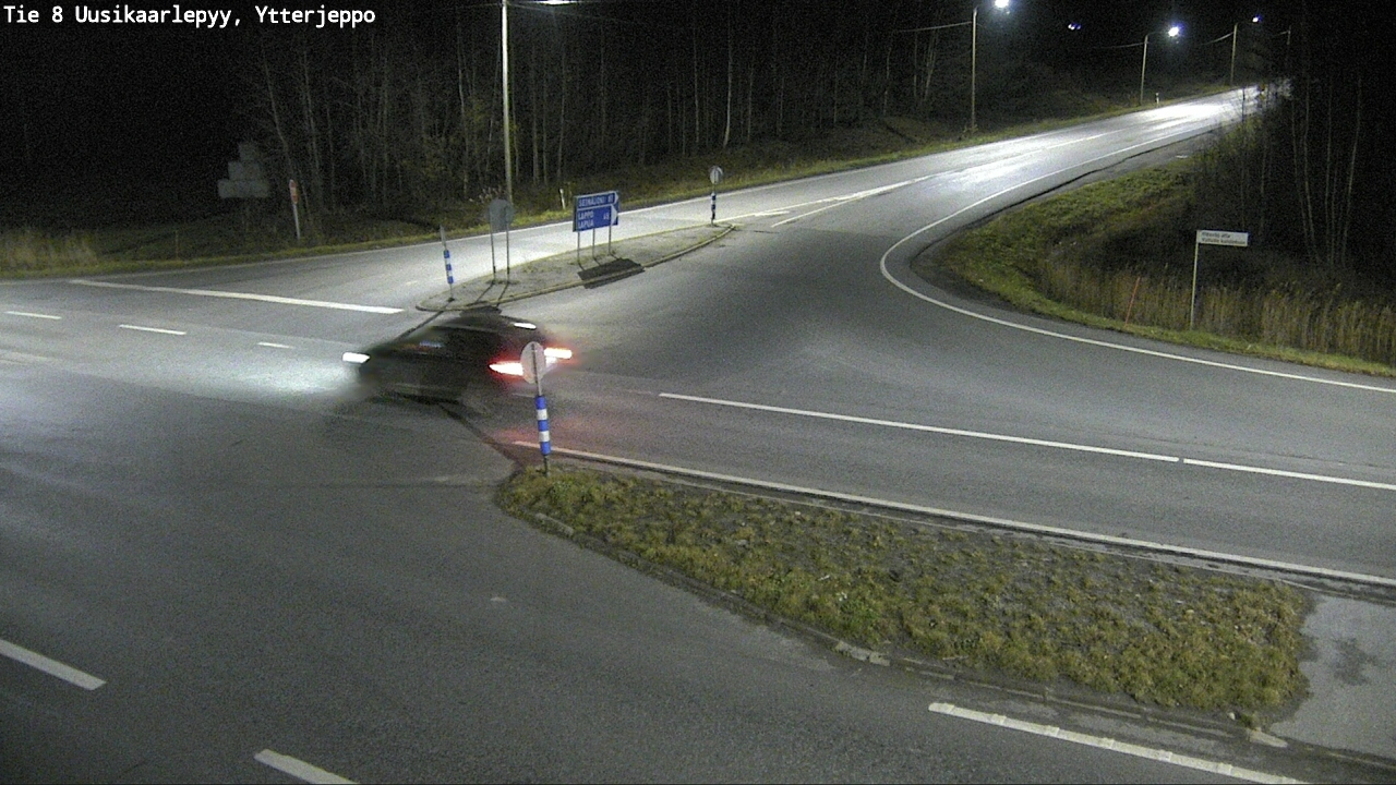 Kelikamerat Kuva Tie 8 Uusikaarlepyy, Ytterjeppo, Uusikaarlepyy, Pohjanmaa