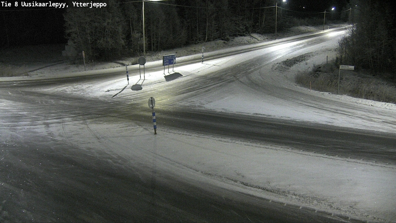 Kelikamerat Kuva Tie 8 Uusikaarlepyy, Ytterjeppo, Uusikaarlepyy, Pohjanmaa