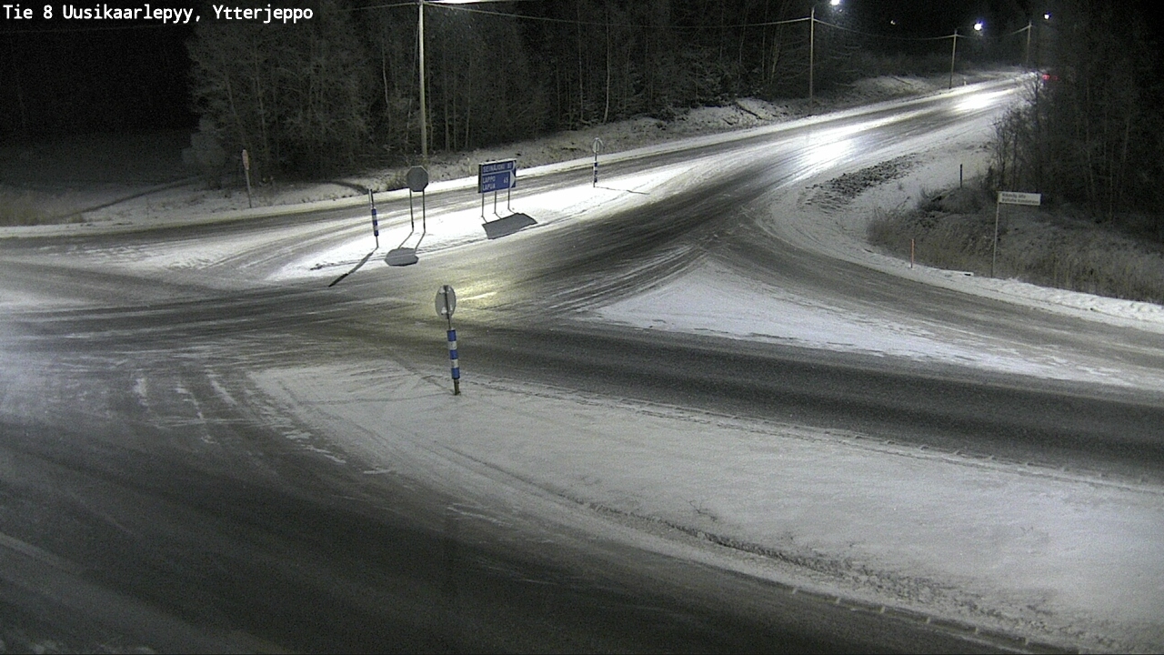 Kelikamerat Kuva Tie 8 Uusikaarlepyy, Ytterjeppo, Uusikaarlepyy, Pohjanmaa