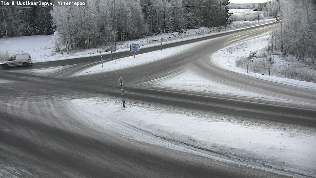 Kelikamerat Kuva Tie 8 Uusikaarlepyy, Ytterjeppo, Uusikaarlepyy, Pohjanmaa