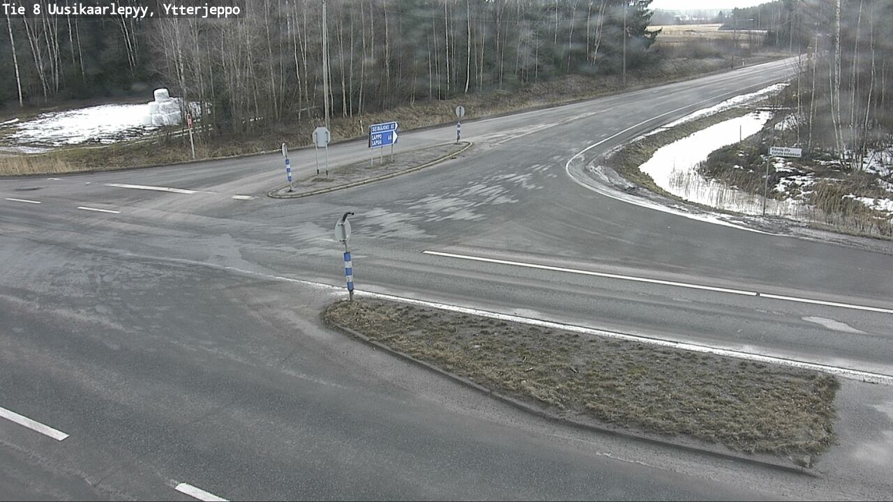 Kelikamerat Kuva Tie 8 Uusikaarlepyy, Ytterjeppo, Uusikaarlepyy, Pohjanmaa