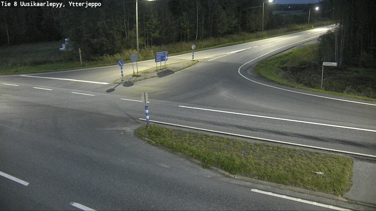 Kelikamerat Kuva Tie 8 Uusikaarlepyy, Ytterjeppo, Uusikaarlepyy, Pohjanmaa