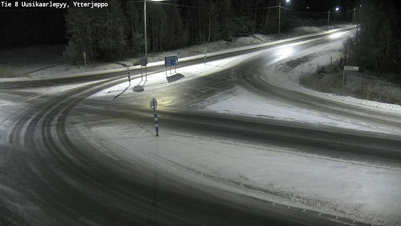 Kelikamerat Kuva Tie 8 Uusikaarlepyy, Ytterjeppo, Uusikaarlepyy, Pohjanmaa