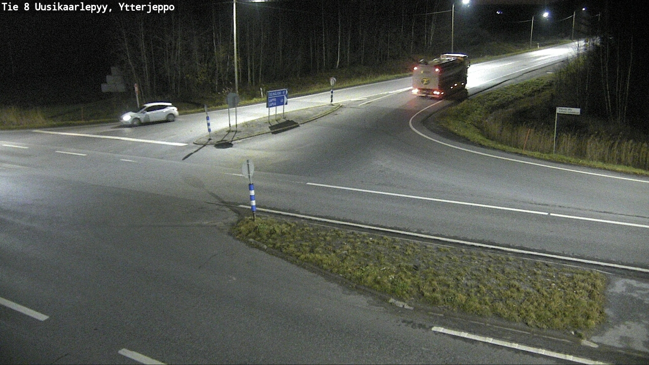 Kelikamerat Kuva Tie 8 Uusikaarlepyy, Ytterjeppo, Uusikaarlepyy, Pohjanmaa