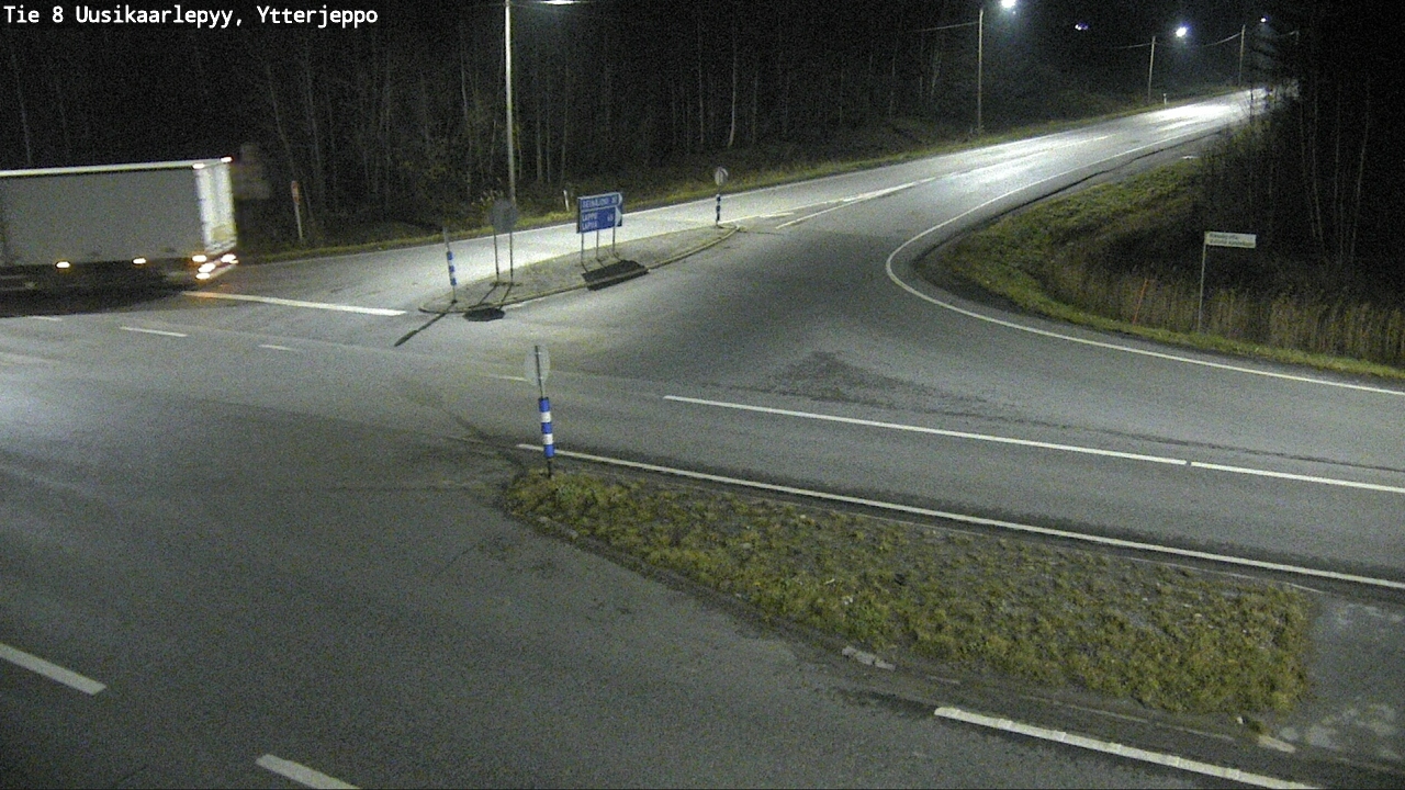 Kelikamerat Kuva Tie 8 Uusikaarlepyy, Ytterjeppo, Uusikaarlepyy, Pohjanmaa