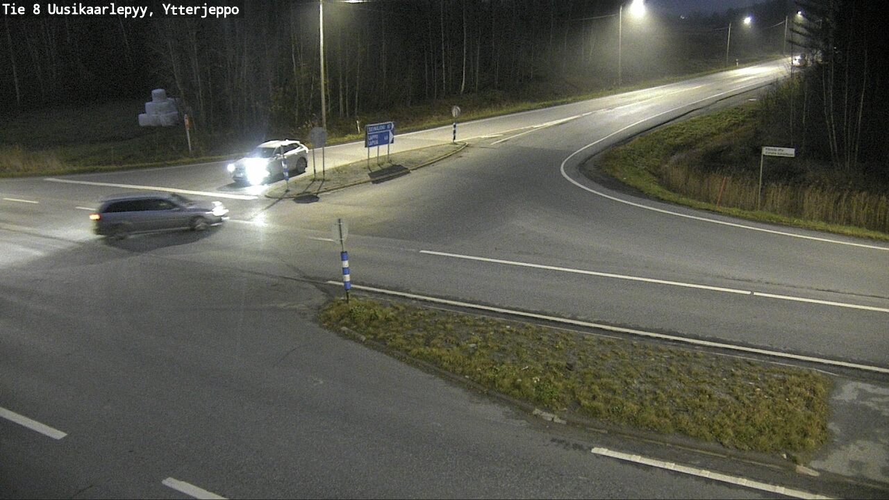 Kelikamerat Kuva Tie 8 Uusikaarlepyy, Ytterjeppo, Uusikaarlepyy, Pohjanmaa