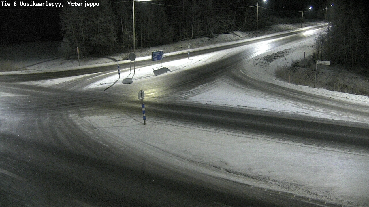 Kelikamerat Kuva Tie 8 Uusikaarlepyy, Ytterjeppo, Uusikaarlepyy, Pohjanmaa