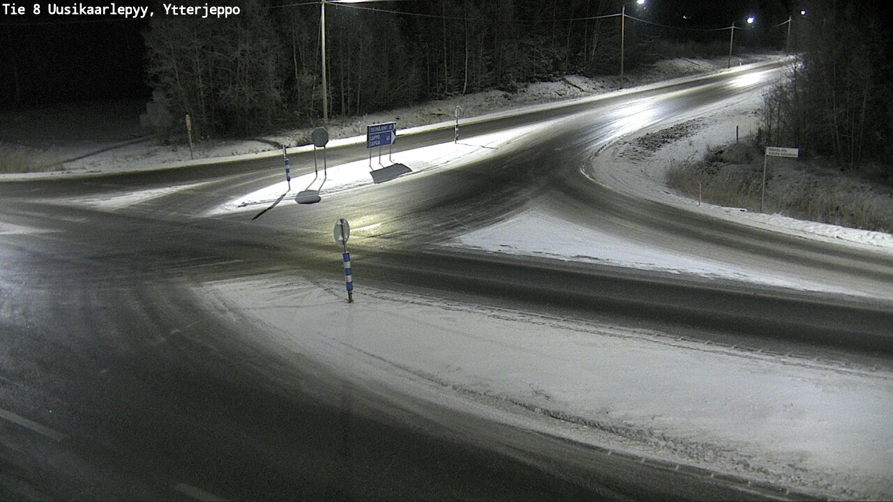 Kelikamerat Kuva Tie 8 Uusikaarlepyy, Ytterjeppo, Uusikaarlepyy, Pohjanmaa