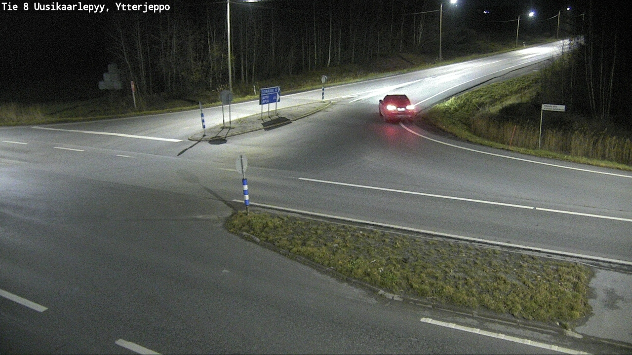 Kelikamerat Kuva Tie 8 Uusikaarlepyy, Ytterjeppo, Uusikaarlepyy, Pohjanmaa