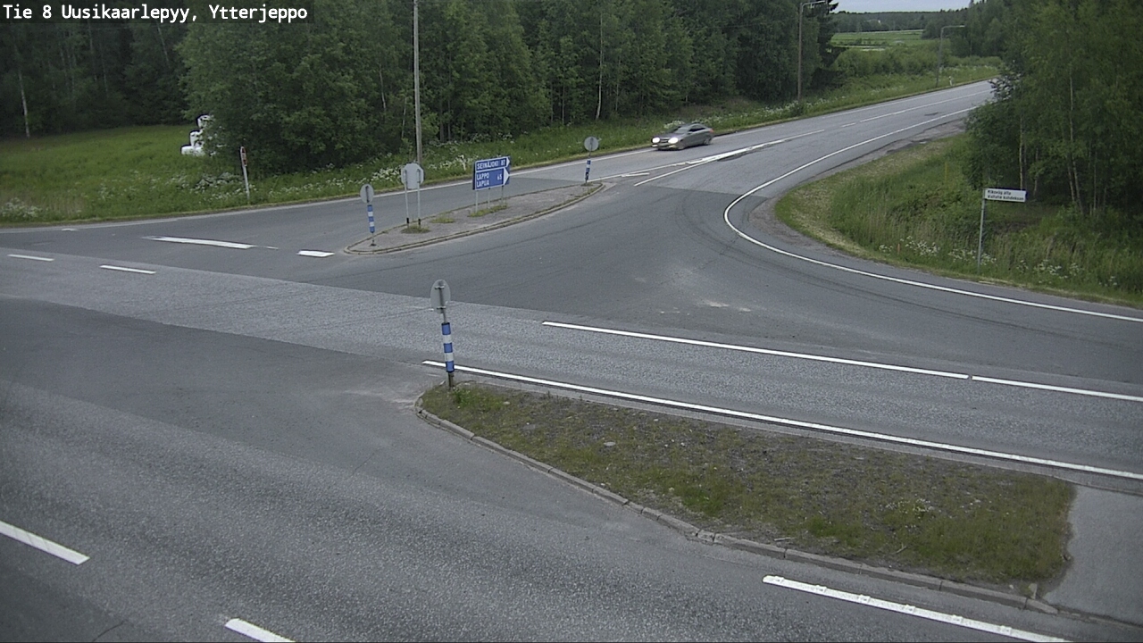 Kelikamerat Kuva Tie 8 Uusikaarlepyy, Ytterjeppo, Uusikaarlepyy, Pohjanmaa