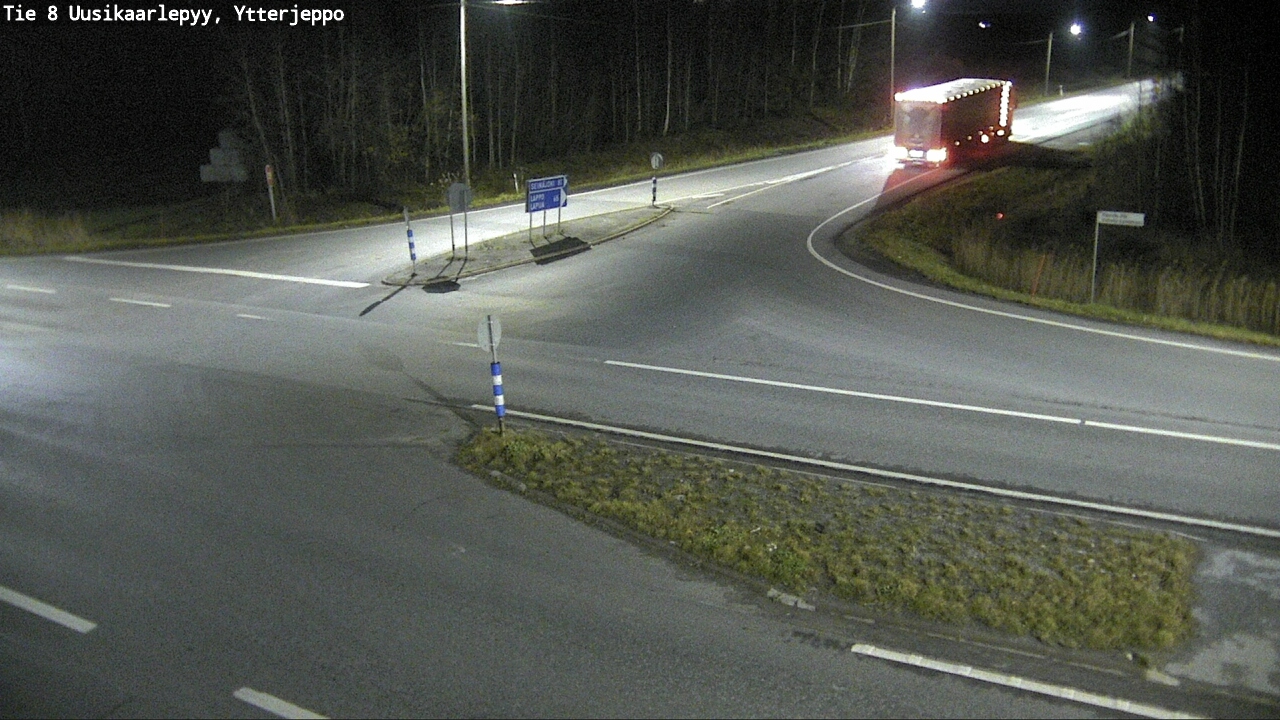 Kelikamerat Kuva Tie 8 Uusikaarlepyy, Ytterjeppo, Uusikaarlepyy, Pohjanmaa