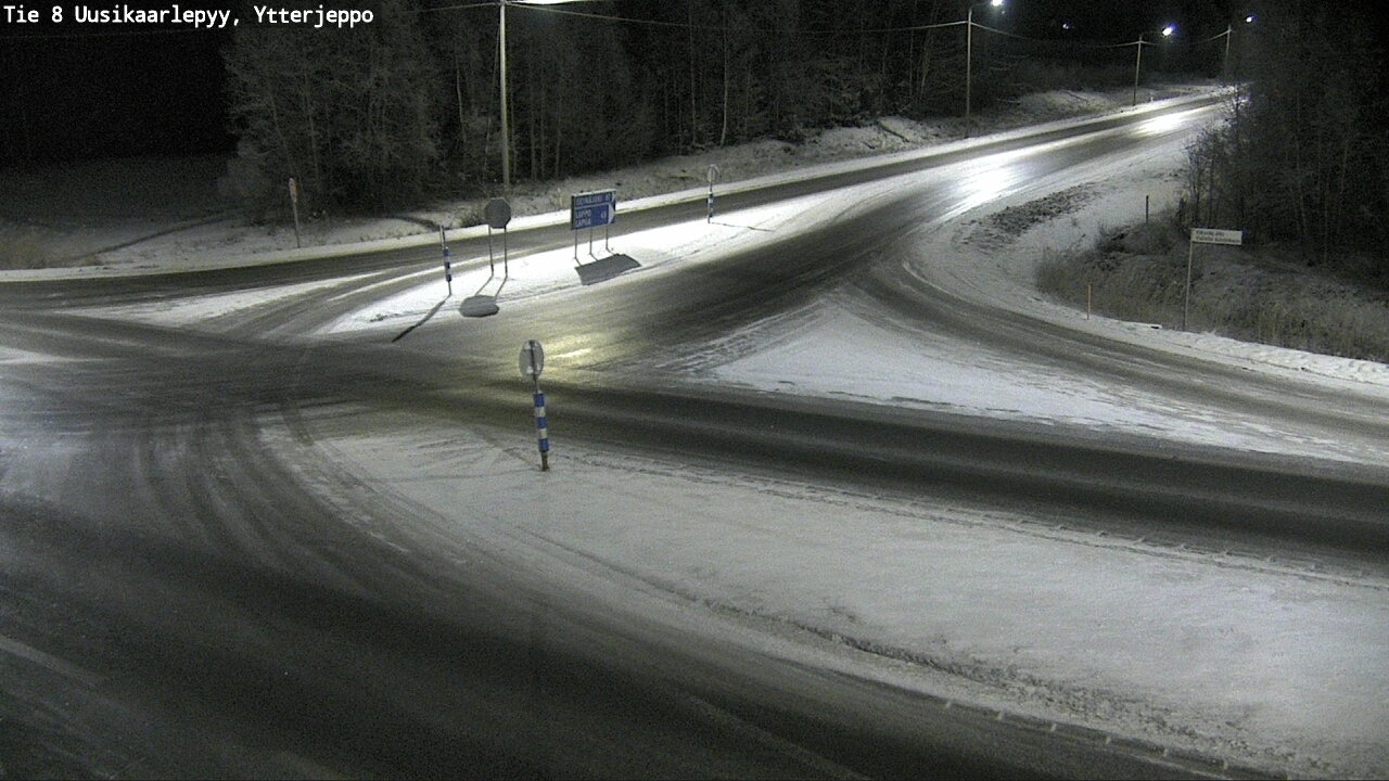 Kelikamerat Kuva Tie 8 Uusikaarlepyy, Ytterjeppo, Uusikaarlepyy, Pohjanmaa