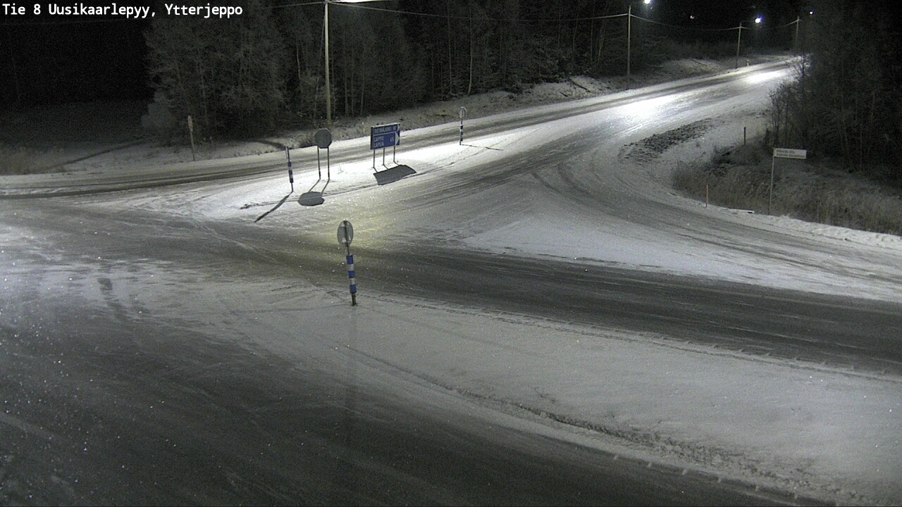 Kelikamerat Kuva Tie 8 Uusikaarlepyy, Ytterjeppo, Uusikaarlepyy, Pohjanmaa