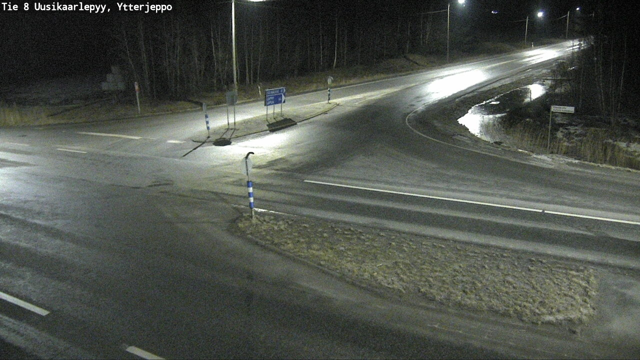 Kelikamerat Kuva Tie 8 Uusikaarlepyy, Ytterjeppo, Uusikaarlepyy, Pohjanmaa