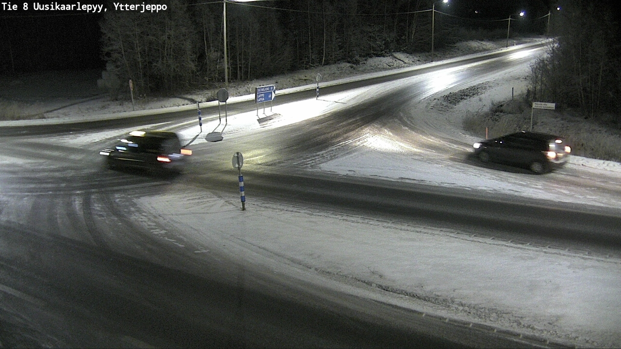 Kelikamerat Kuva Tie 8 Uusikaarlepyy, Ytterjeppo, Uusikaarlepyy, Pohjanmaa