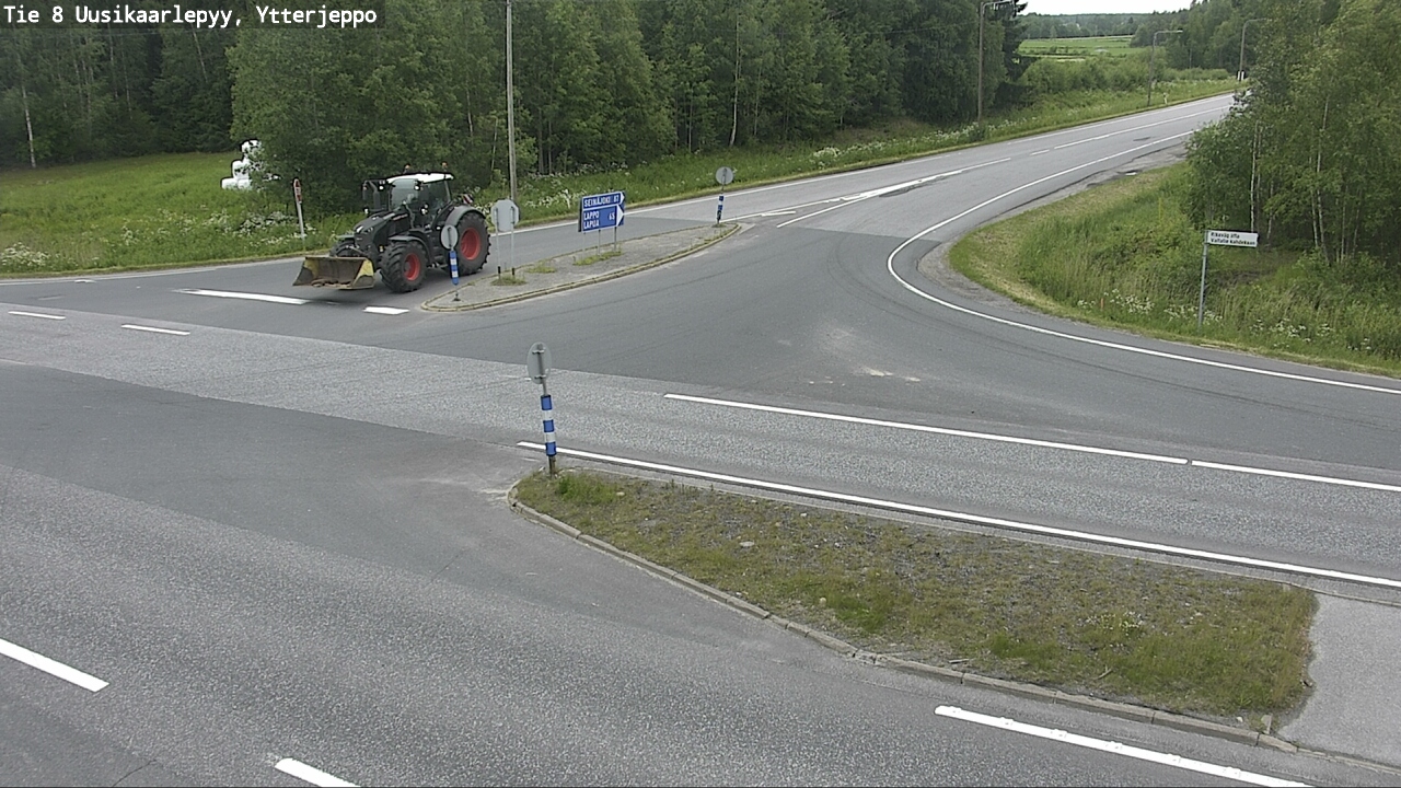 Kelikamerat Kuva Tie 8 Uusikaarlepyy, Ytterjeppo, Uusikaarlepyy, Pohjanmaa