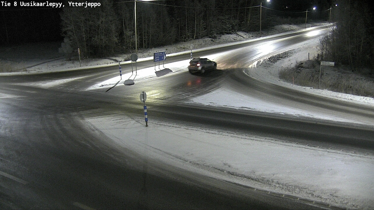 Kelikamerat Kuva Tie 8 Uusikaarlepyy, Ytterjeppo, Uusikaarlepyy, Pohjanmaa