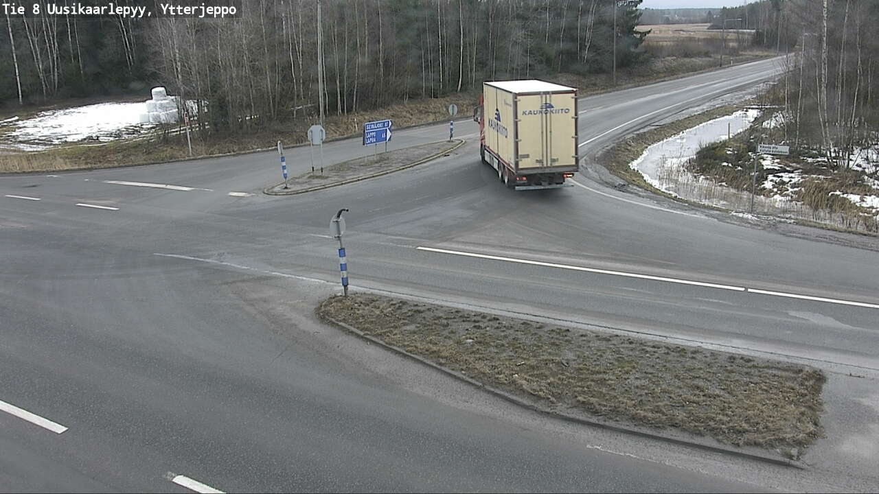 Kelikamerat Kuva Tie 8 Uusikaarlepyy, Ytterjeppo, Uusikaarlepyy, Pohjanmaa