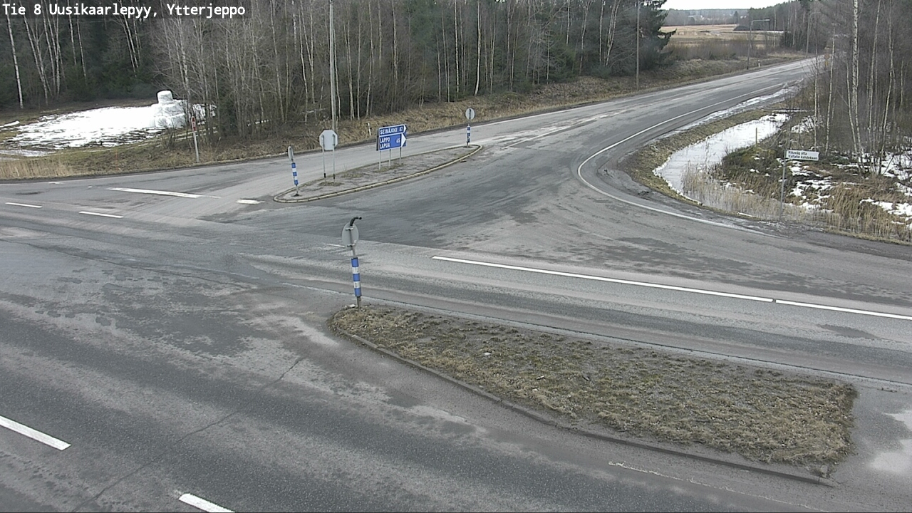 Kelikamerat Kuva Tie 8 Uusikaarlepyy, Ytterjeppo, Uusikaarlepyy, Pohjanmaa