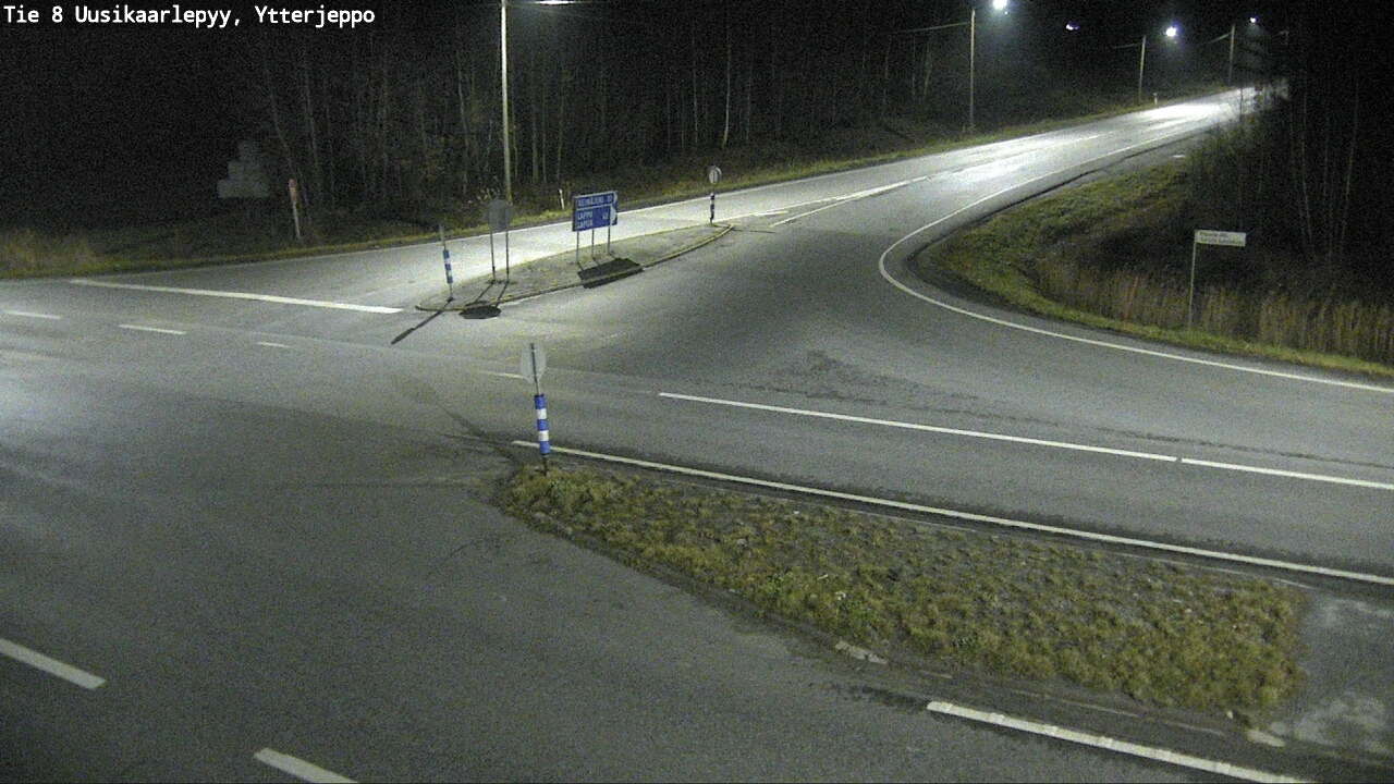 Kelikamerat Kuva Tie 8 Uusikaarlepyy, Ytterjeppo, Uusikaarlepyy, Pohjanmaa