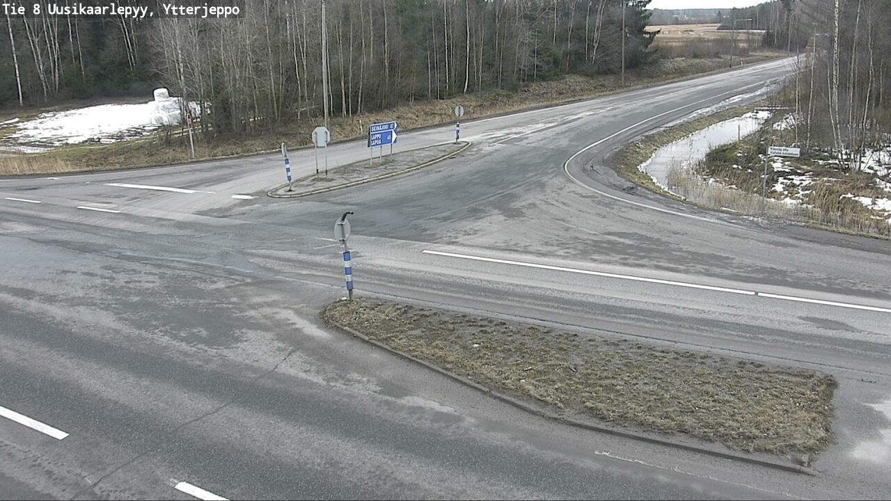 Kelikamerat Kuva Tie 8 Uusikaarlepyy, Ytterjeppo, Uusikaarlepyy, Pohjanmaa