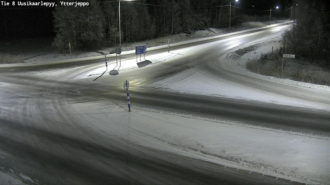Kelikamerat Kuva Tie 8 Uusikaarlepyy, Ytterjeppo, Uusikaarlepyy, Pohjanmaa