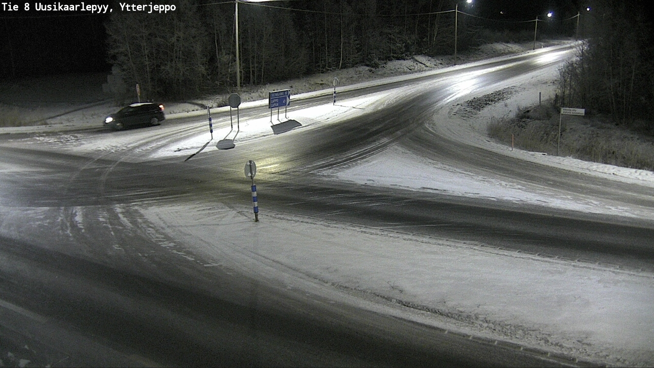 Kelikamerat Kuva Tie 8 Uusikaarlepyy, Ytterjeppo, Uusikaarlepyy, Pohjanmaa