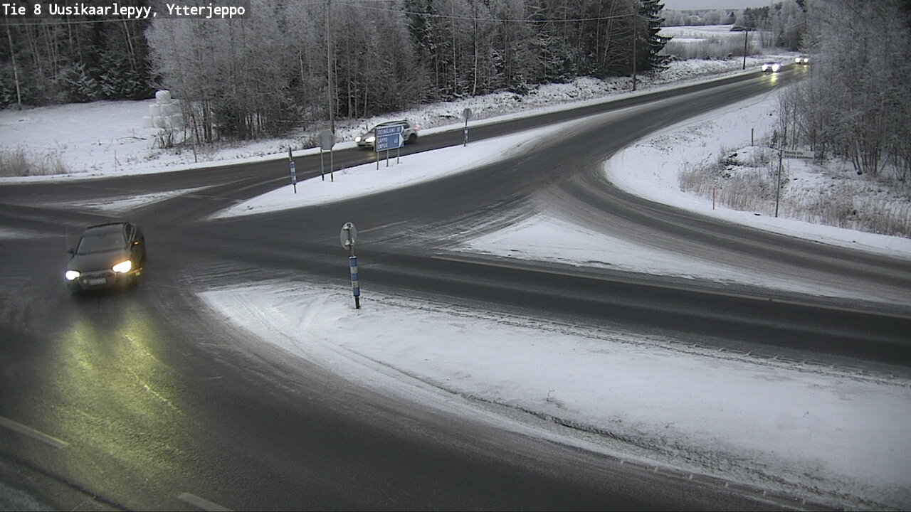 Kelikamerat Kuva Tie 8 Uusikaarlepyy, Ytterjeppo, Uusikaarlepyy, Pohjanmaa