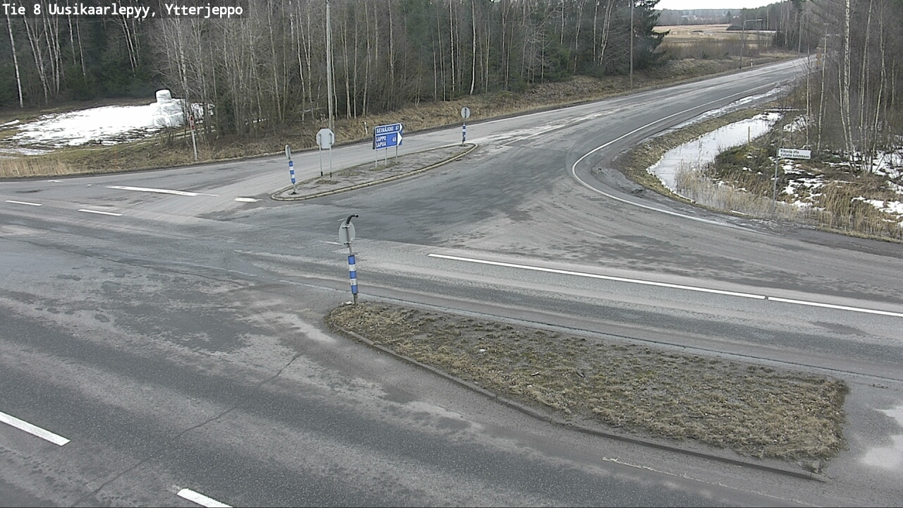 Kelikamerat Kuva Tie 8 Uusikaarlepyy, Ytterjeppo, Uusikaarlepyy, Pohjanmaa