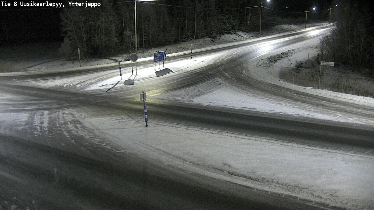Kelikamerat Kuva Tie 8 Uusikaarlepyy, Ytterjeppo, Uusikaarlepyy, Pohjanmaa
