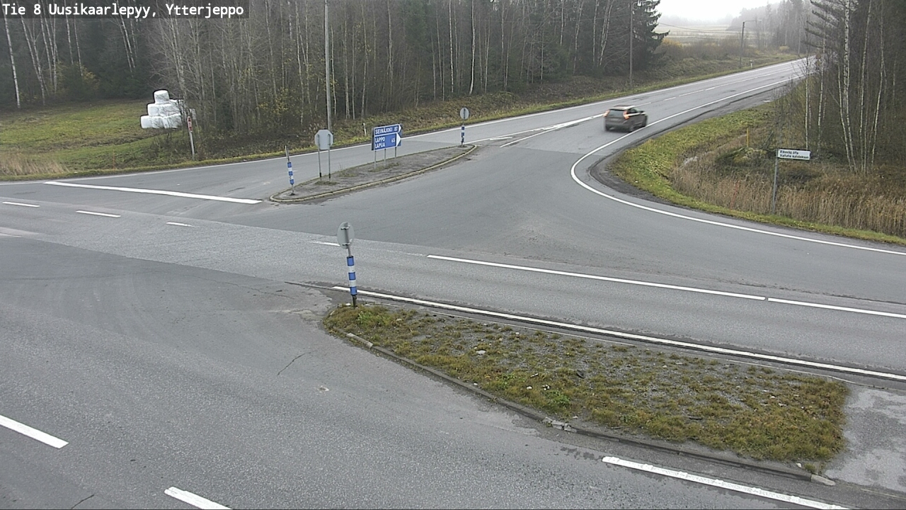 Kelikamerat Kuva Tie 8 Uusikaarlepyy, Ytterjeppo, Uusikaarlepyy, Pohjanmaa