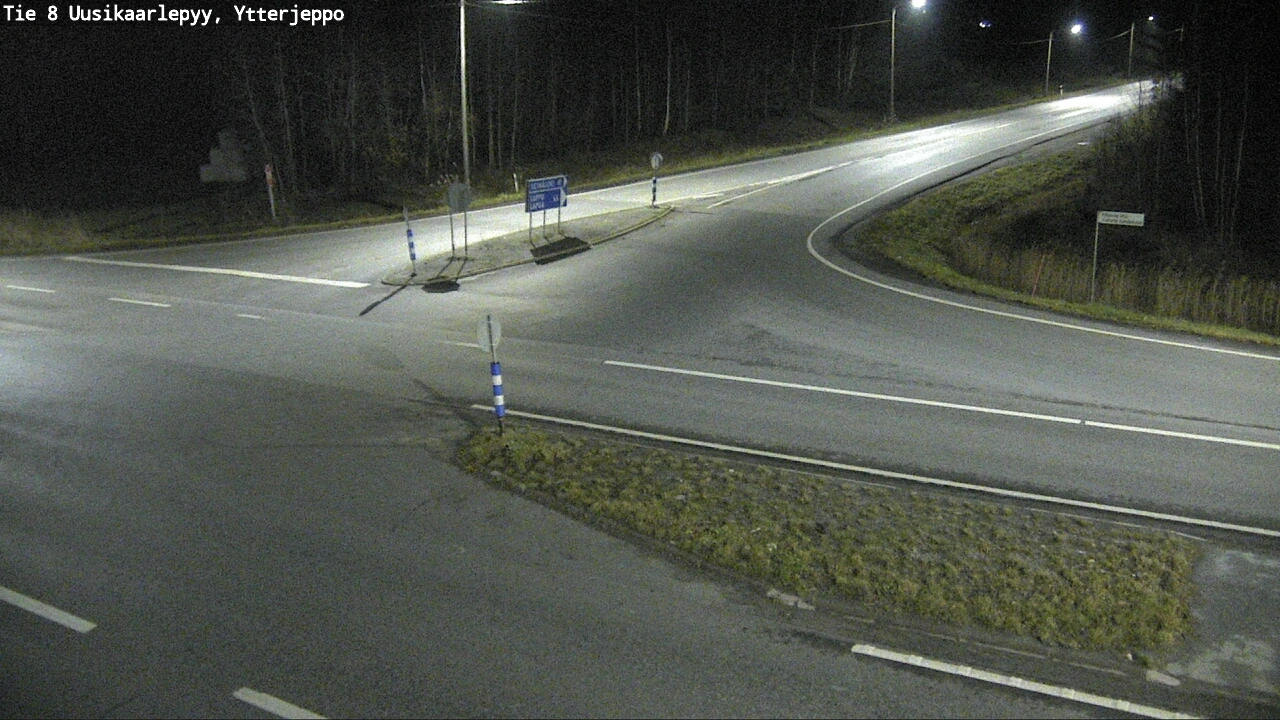 Kelikamerat Kuva Tie 8 Uusikaarlepyy, Ytterjeppo, Uusikaarlepyy, Pohjanmaa