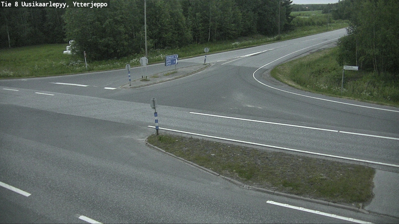 Kelikamerat Kuva Tie 8 Uusikaarlepyy, Ytterjeppo, Uusikaarlepyy, Pohjanmaa