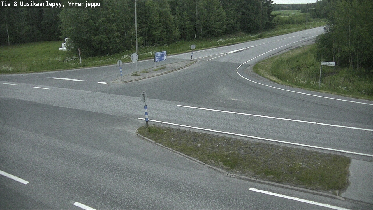 Kelikamerat Kuva Tie 8 Uusikaarlepyy, Ytterjeppo, Uusikaarlepyy, Pohjanmaa